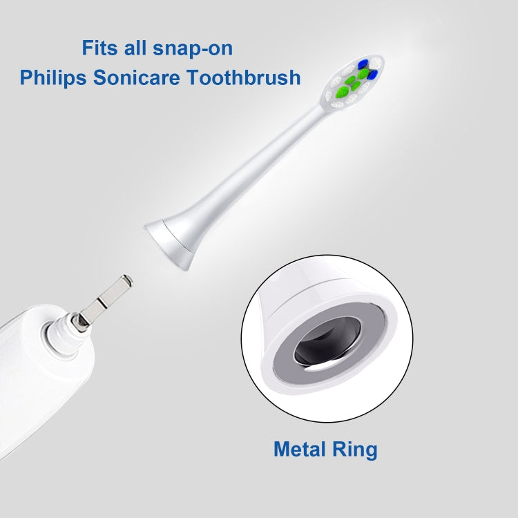 Toothbrush Head For Philips HX3/HX6/HX9 Series(Black Gum Care)