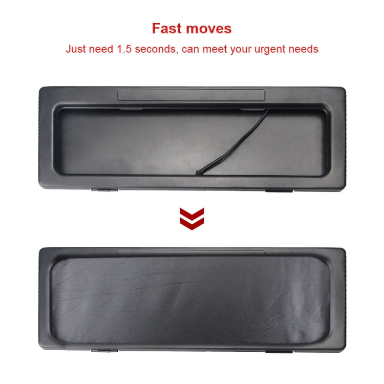 Australian Regulations Front And Rear Dual-Brand Electric Vehicle License Plate Frame