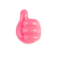 10 PCS Non-punching And Non-marking Adhesive Thumb Hook Cable Organizer(Pink) - Shelf & Hooks by PMC TechLife | Online Shopping South Africa | PMC TechLife