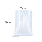 D581 DIY Crystal Drops 3D Castle Silicone Mold