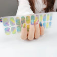 22 Fingers Shiny Onion Powder Starry Waterproof Nail Sticker(ZX-3040) - free shipping - PMC Jewellery - Order now!