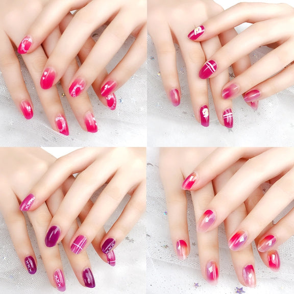 10 PCS 3D Hot Stamping Water-resistant Nail Art Sticker(Z/A111)