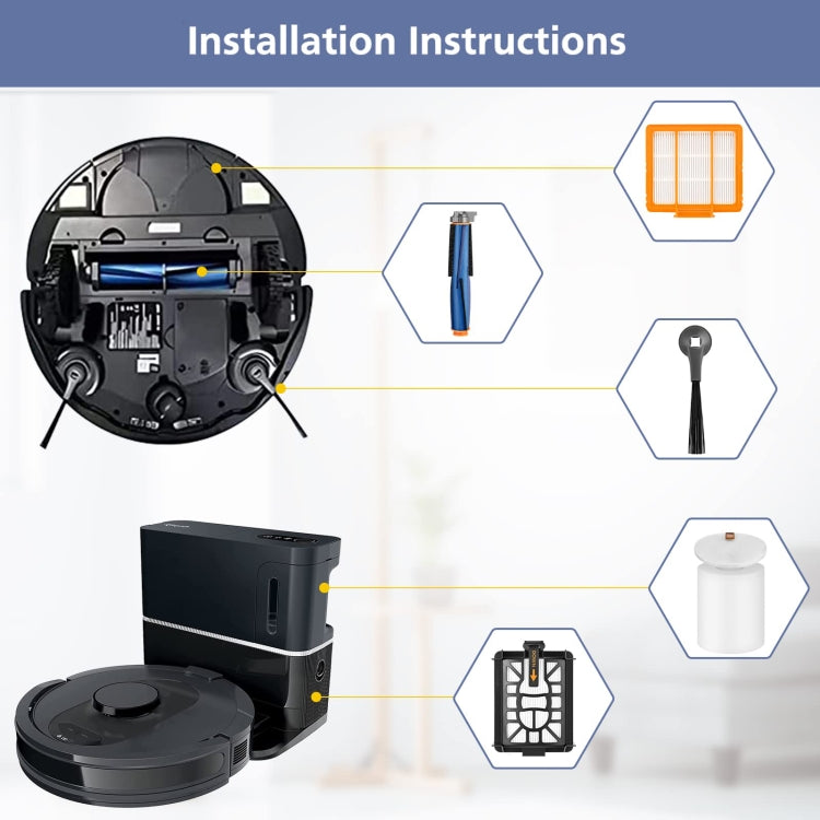 For Shark AI AV2501AE / AV2502AE Robot Vacuum Accessories Main Brush
