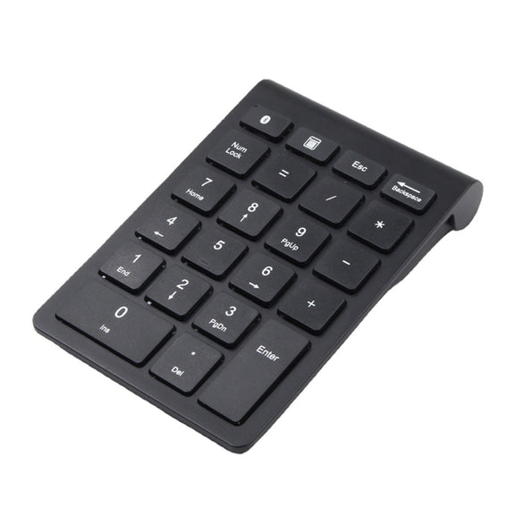 BT304 22 Keys Laptop Mini Wireless Keyboard, Spec: Bluetooth (Gray)