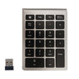 BT304 22 Keys Laptop Mini Wireless Keyboard, Spec: 2.4G (Silver Black) - free shipping - PMC TechLife - Order now!