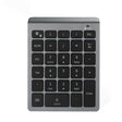 BT302 28 Keys Laptop Mini Wireless Keyboard, Spec: Bluetooth (Gray) - Wireless Keyboard by PMC TechLife | Online Shopping South Africa | PMC TechLife | Buy Now Pay Later Mobicred