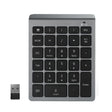BT302 28 Keys Laptop Mini Wireless Keyboard, Spec: 2.4G (Gray) - Wireless Keyboard by PMC TechLife | Online Shopping South Africa | PMC TechLife | Buy Now Pay Later Mobicred