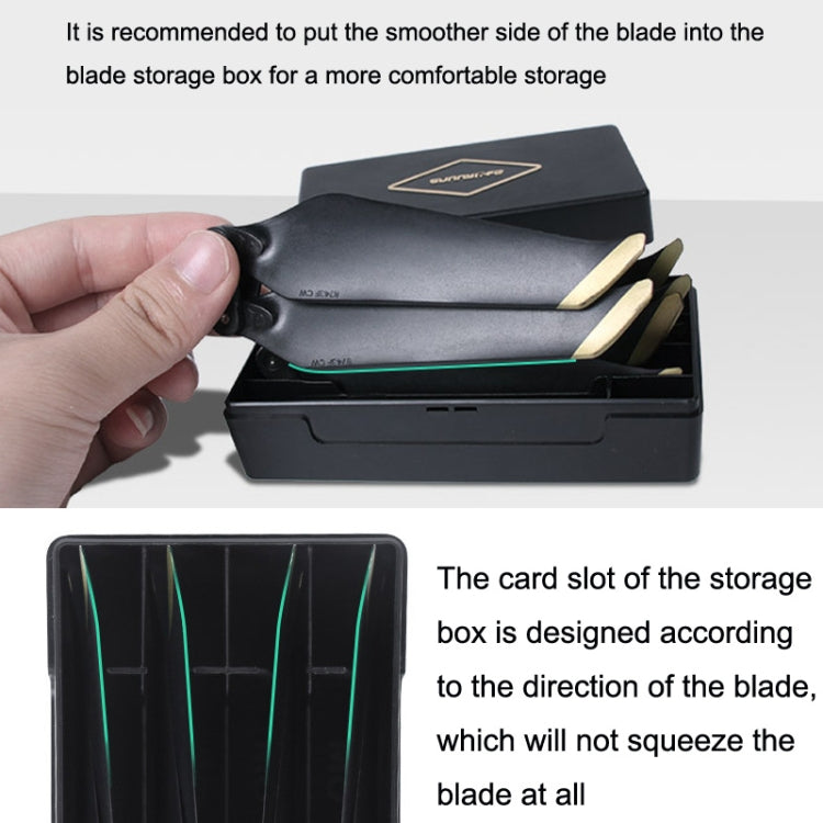 Sunnylife M2-SN9355 Blade Propeller Portable Storage Box For DJI Air 3 / Mavic 2