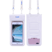 Tteoobl  30m Underwater Mobile Phone Water-resistant Bag, Size: Small(White)