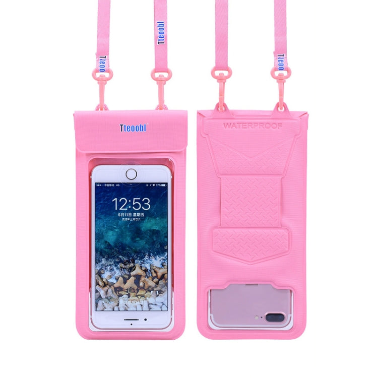 Tteoobl  30m Underwater Mobile Phone Water-resistant Bag, Size: Small(Pink)