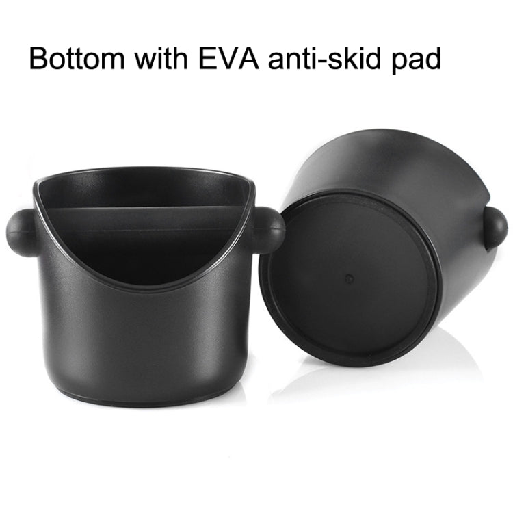 Coffee Knocking Grounds Bucket Waste Grounds Basin Grounds Box, Style:, Color: B Model (Black)