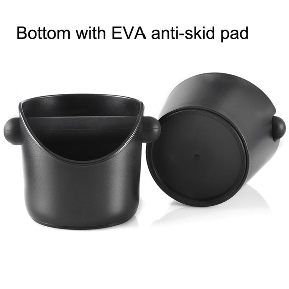 Coffee Knocking Grounds Bucket Waste Grounds Basin Grounds Box, Style:, Color: B Model (Black)