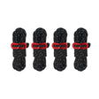 4 PCS / Set CLS Outdoor Camp Reflective Wind-Proof Camping Support Rod(Black) - Tents & Accessories by CLS | Online Shopping South Africa | PMC TechLife | Buy Now Pay Later Mobicred