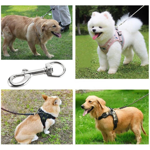 Stainless Steel Swivel Single Hook Pet Leash Hook, Specification: 115mm