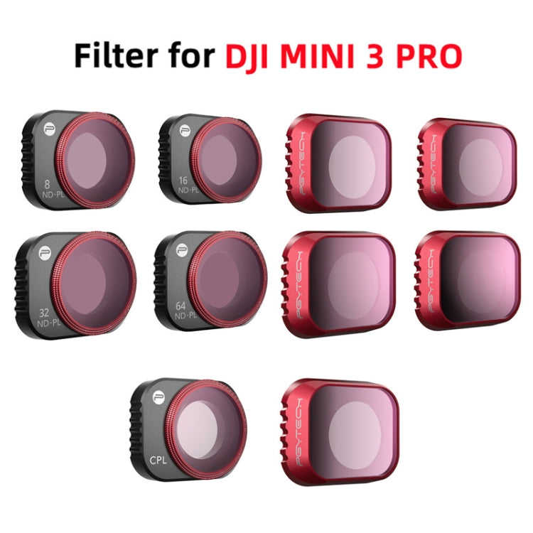 ND8+ND16+ND32+ND64 PGYTECH Filter Protecting Lens And Sensor For DJI Mini 3 Pro
