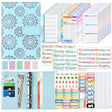 A6 Cash Budget Book Schedule Weekly Plan Monthly Plan Loose-leaf Notepad(Blue) - Notebooks by PMc TechLife | Online Shopping South Africa | PMc TechLife | Buy Now Pay Later Mobicred