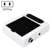 80W Adjustable Speed High Power Nail Vacuum Cleaner, Specification: US Plug (White)