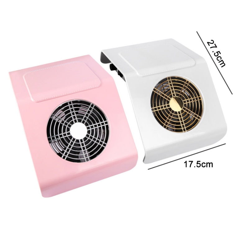 40W Nail Art Vacuum Cleaner Dust Collector, Specification: EU Plug (Pink)