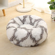 Long-haired Round Pet Kennel Warm Pet Bed, Specification: 60cm(Gray) - Beds by PMC TechLife | Online Shopping South Africa | PMC TechLife | Buy Now Pay Later Mobicred