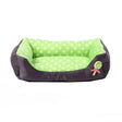 Cartoon Pet Kennel Square Cushion For Small And Medium Pet, Specification: M(Green) - Beds by PMC TechLife | Online Shopping South Africa | PMC TechLife | Buy Now Pay Later Mobicred
