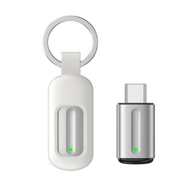 Ocrustar Capsule Mobile Phone Infrared Universal Remote Control, Color: 3-in-1 iOS/Hongmeng/Android Type-C (Silver)