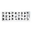 5 PCS Nail Art Print Template Nail Art Tools(OMQ-04) - free shipping - PMC Jewellery - Order now!