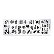 5 PCS Nail Art Print Template Nail Art Tools(OMQ-10)