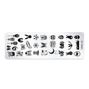 5 PCS Nail Art Print Template Nail Art Tools(OMQ-12)