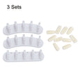 3 Sets Adhesive-Free Nail Practice Stand Nail Display Stand(01 White) - free shipping - PMC Jewellery - Order now!