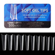 Scratch-free Ultra-thin Seamless Manicure Nail Plate, Shape: 06 Long Denim - Nail Stickers by PMC Jewellery | Online Shopping South Africa | PMC Jewellery | Buy Now Pay Later Mobicred