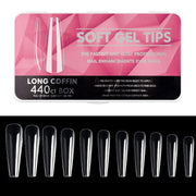 Scratch-free Ultra-thin Seamless Manicure Nail Plate, Shape: 07 Long Ballet