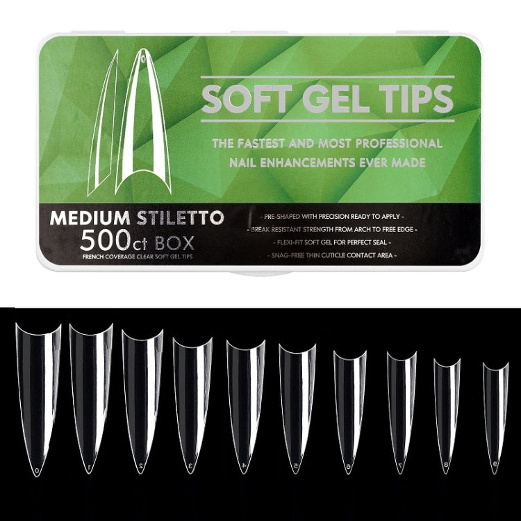 Scratch-free Ultra-thin Seamless Manicure Nail Plate, Shape: 13 Ghost Spike Armor