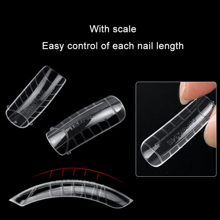 2 Boxes Nail Crystal Rapid Light Therapy Extension Nail Model, Shape: 120 PCS 06
