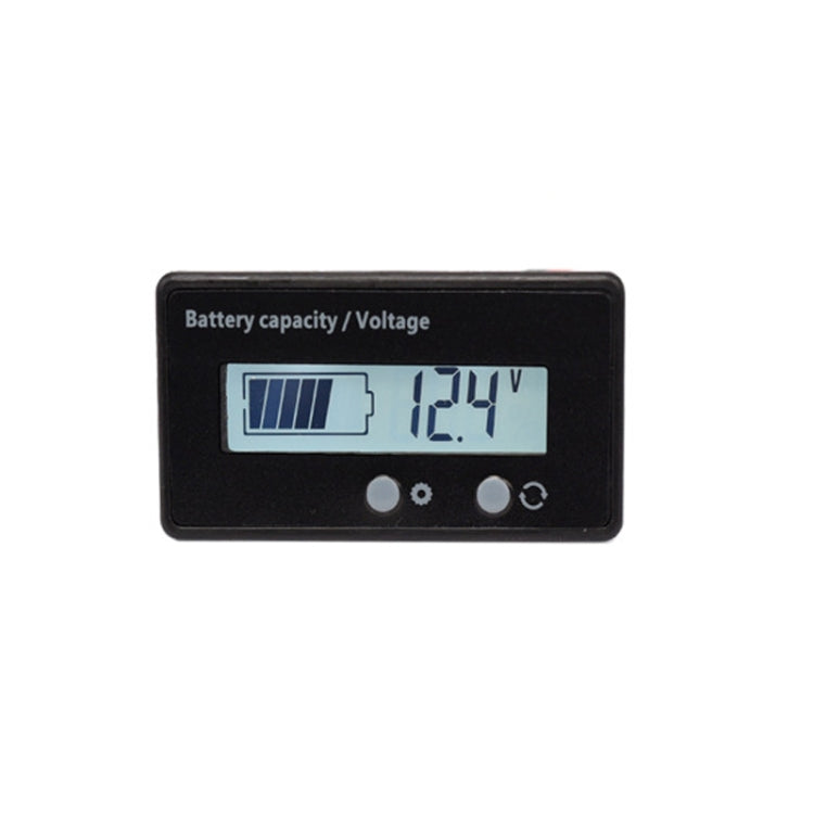 L6133 LCD Electric Motorcycle Power Display, Style: Button Front White Backlight