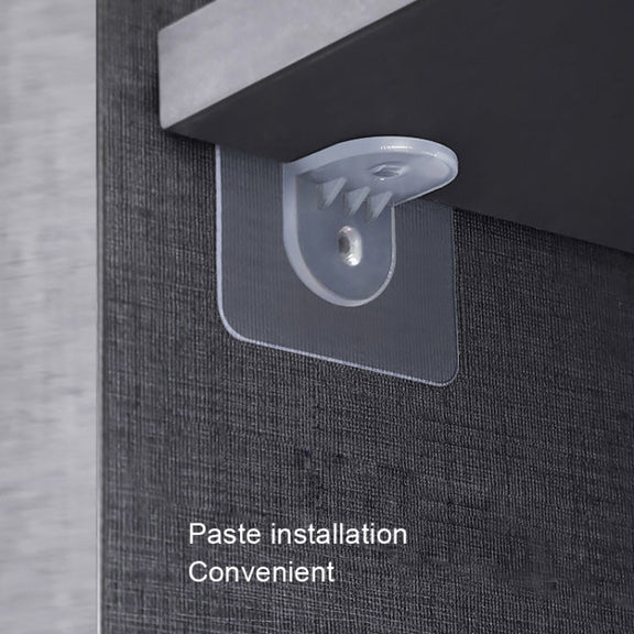 4pcs /Set Simple Firm Load Bearing Wardrobe Layered Partition Bracket, Size: Large 7cm
