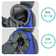 Pet Bag Widened Shoulder Strap Breathable Messenger Cat Bag,Size: Small(Black)