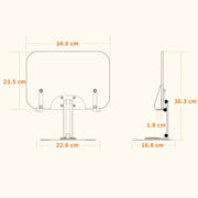 R04 Reading Bookshelf Desktop 360-degree Rotation Multi-function Liftable Tablet Bracket