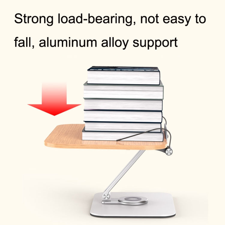 R04 Reading Bookshelf Desktop 360-degree Rotation Multi-function Liftable Tablet Bracket