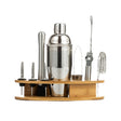 BY-011 11 In 1 Oval Wooden Stand Shaker Set Bartending Tools, Spec: 700ml - Bartending Tools by PMC TechLife | Online Shopping South Africa | PMC TechLife
