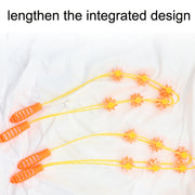 3PCS Plastic Back Puller Shoulder Waist Back Manual Roller Massager, Style: Three Wheels (Green)