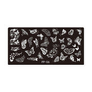 Butterfly Dream Nail Art Printed Steel Plate(E084-6)