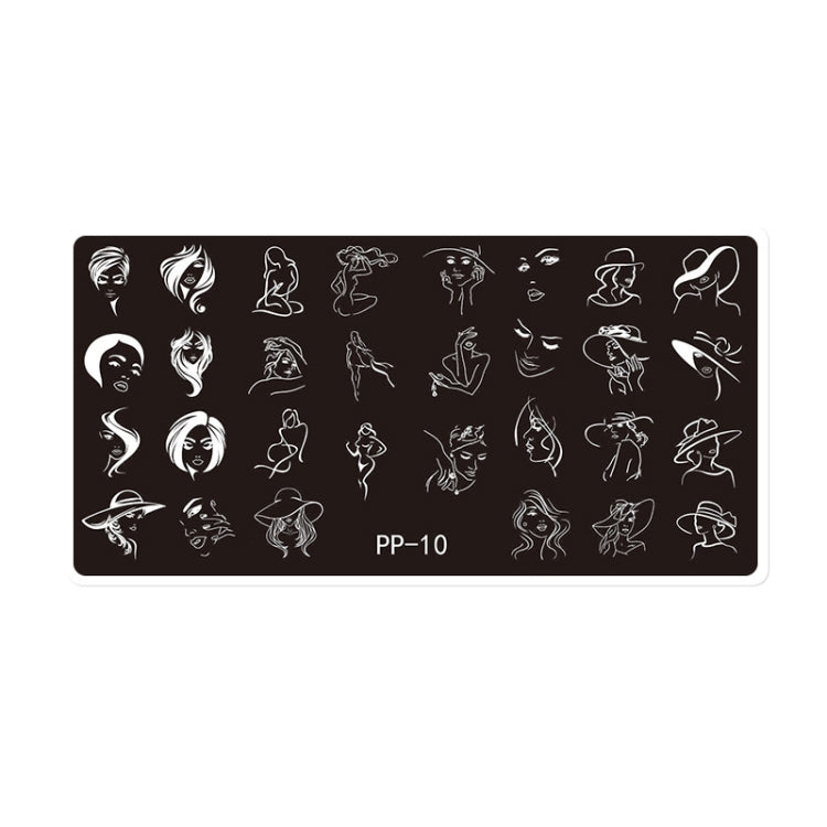 Butterfly Dream Nail Art Printed Steel Plate(E084-10)