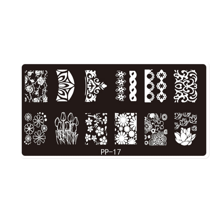 Butterfly Dream Nail Art Printed Steel Plate(E084-17)