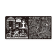 Butterfly Dream Nail Art Printed Steel Plate(E084-21) - Nail Stickers by PMC Jewellery | Online Shopping South Africa | PMC Jewellery | Buy Now Pay Later Mobicred