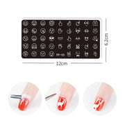 Butterfly Dream Nail Art Printed Steel Plate(E084-7)