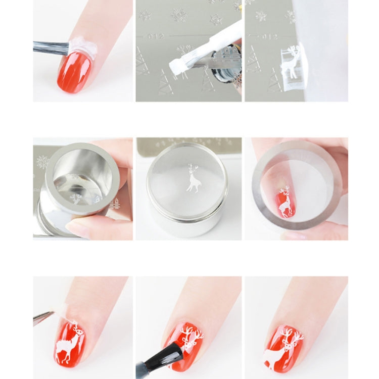 Butterfly Dream Nail Art Printed Steel Plate(E084-2)