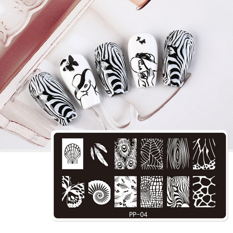 Butterfly Dream Nail Art Printed Steel Plate(E084-23)