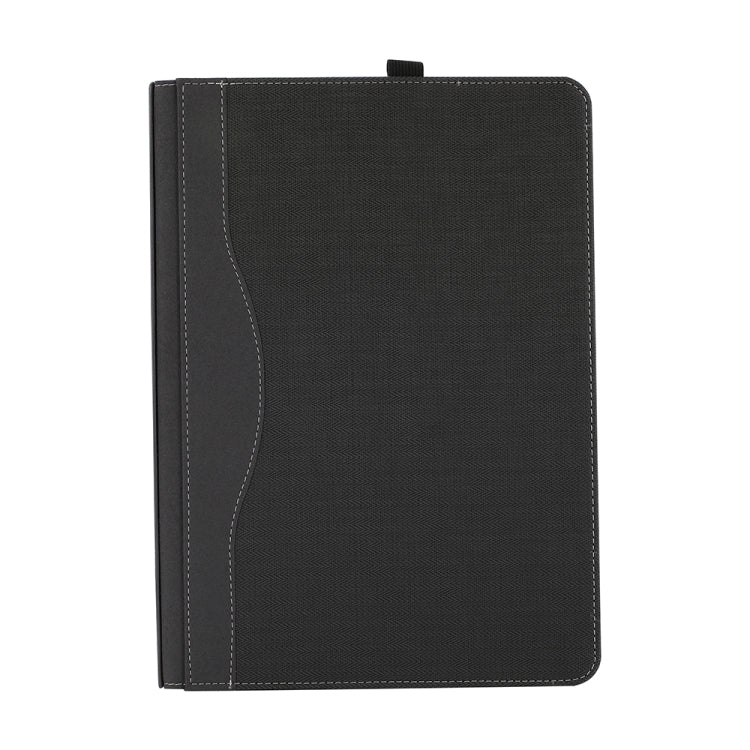 Leather All-inclusive Anti-drop Protective Case For Microsoft Surface Laptop Studio(Herringbone-Dark Gray)