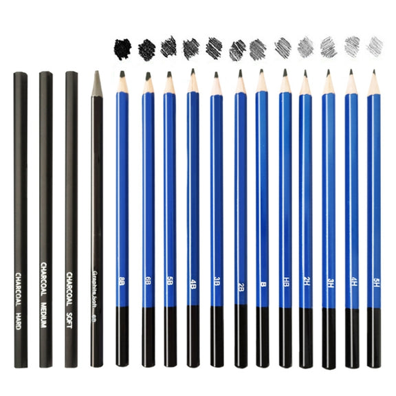 96pcs/set Sketch Color Pencil Set Art Student Drawing Kit