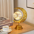 LED Wrought Iron Moon Lamp Decorative Lamp Festival Table Lamp,Style: Hanging Ball - Holiday Lights by PMC TechLife | Online Shopping South Africa | PMC TechLife